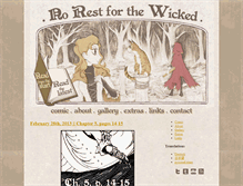 Tablet Screenshot of forthewicked.net